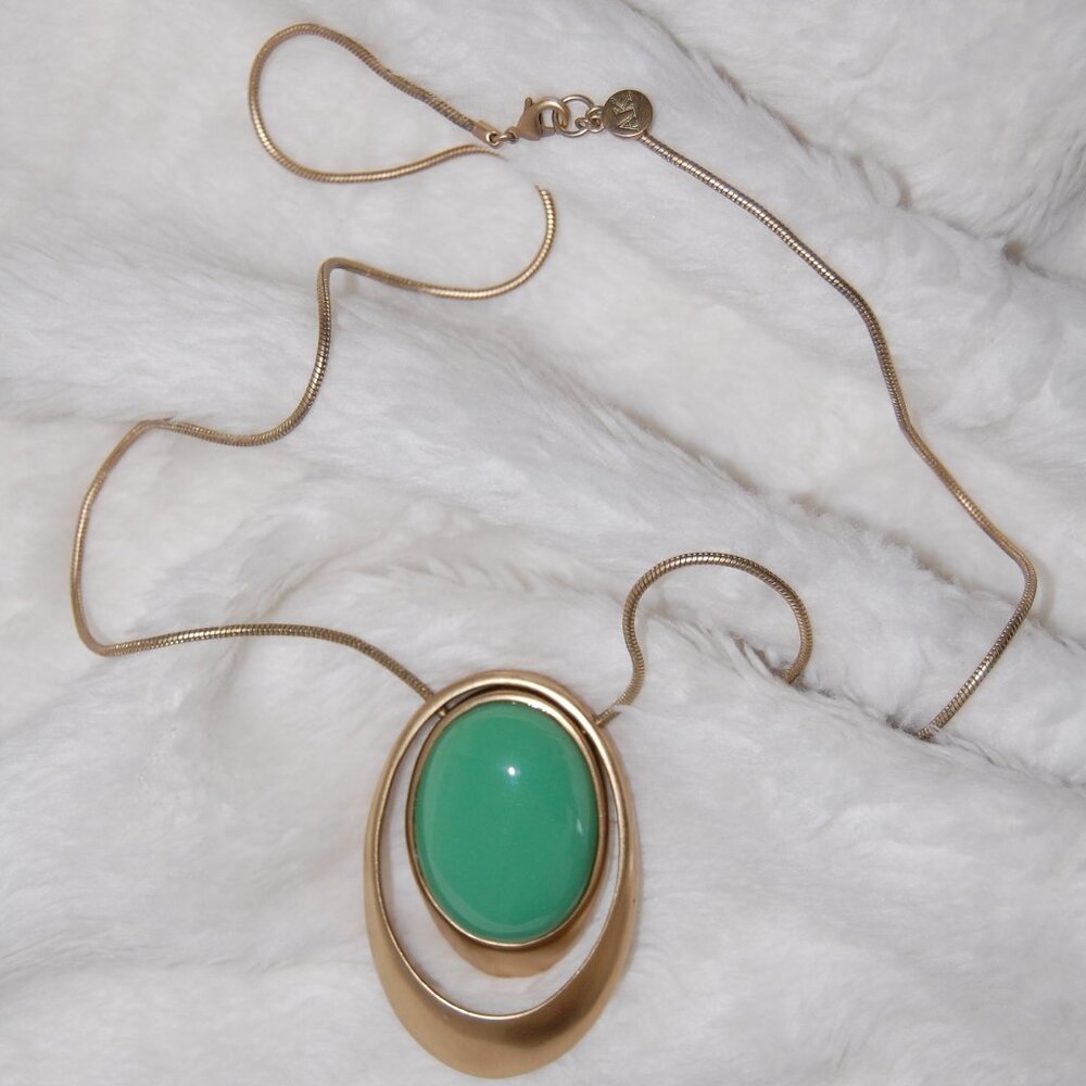 NWOT Anne Klein Turquoise Necklace